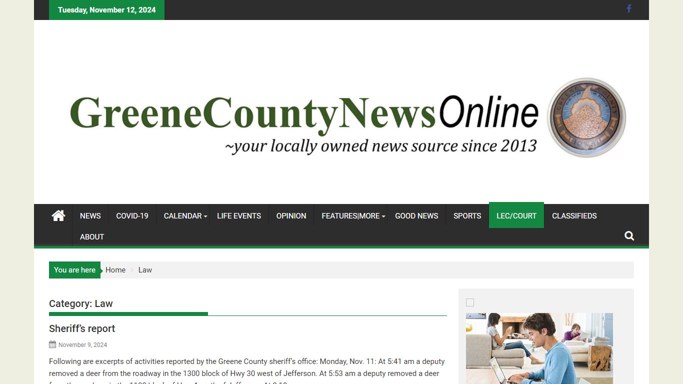 Law - Greene County News Online